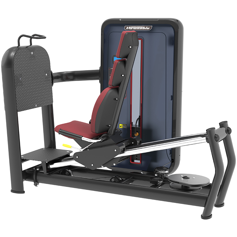 康強商用健身房專用器械力量器械專項器械無氧健身器械 6024坐式蹬腿訓練器