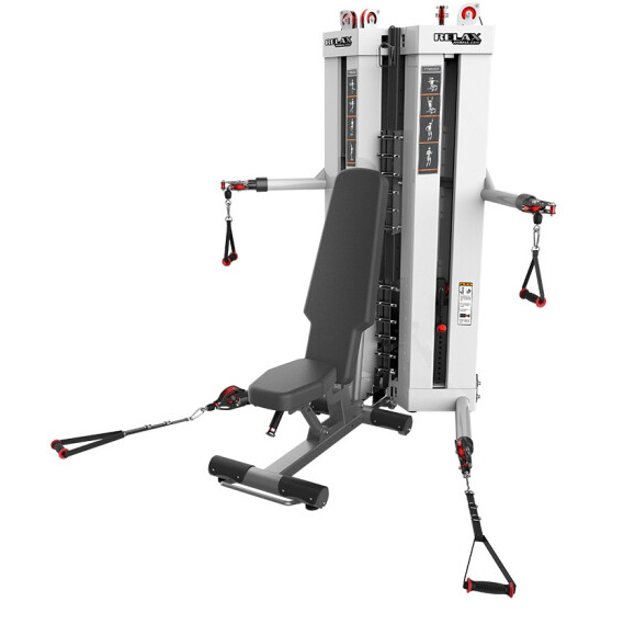 澳沃OURSLIFE 推肩推胸繩動訓練站FTM5102商用健身房專用綜合訓練器健身器材 送貨到家