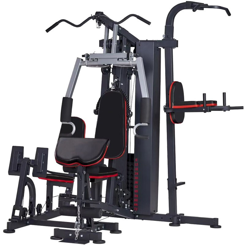 澳沃綜合訓練器三人站LX831商用多功能力量組合大型健身器材健身房私教
